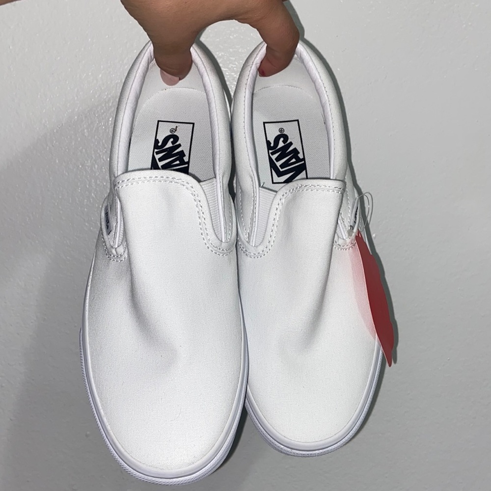 True while slip ons. New.